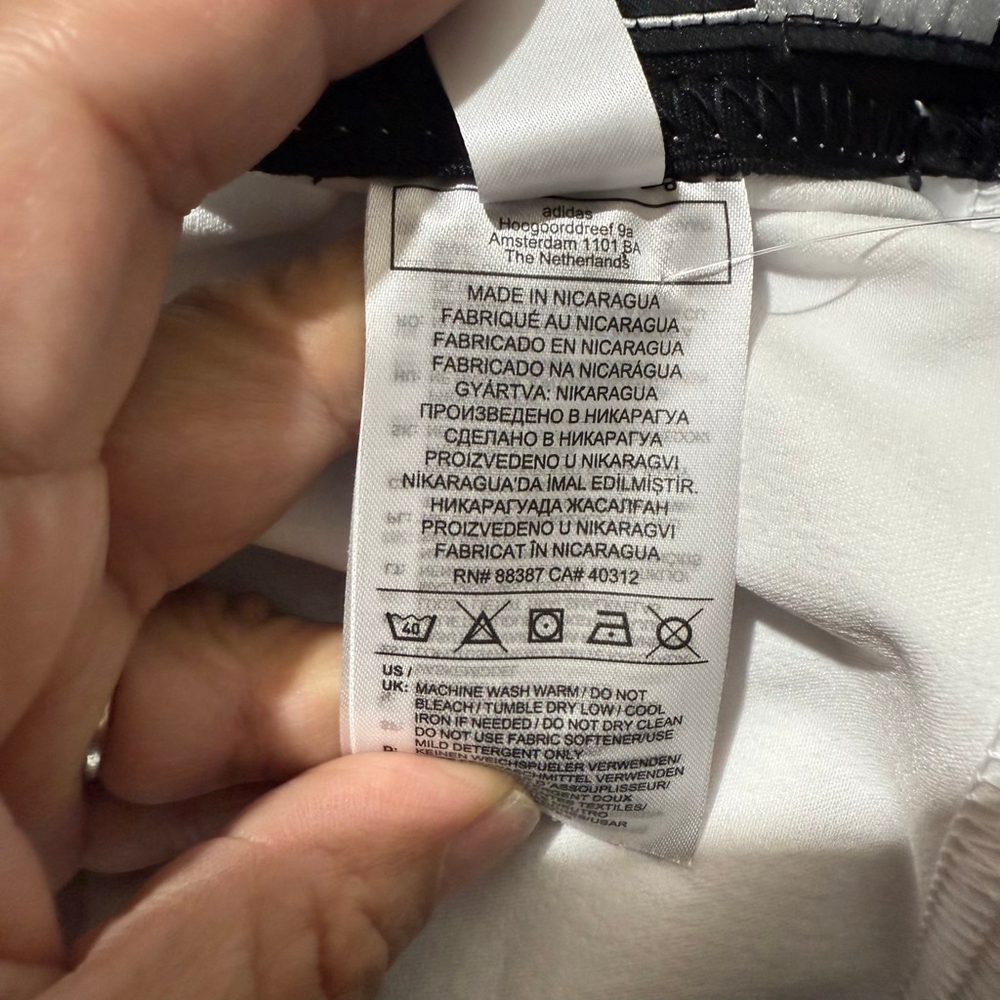 Men's Adidas White & Blue Padded Football Pants 2XL - Picture 8 of 14